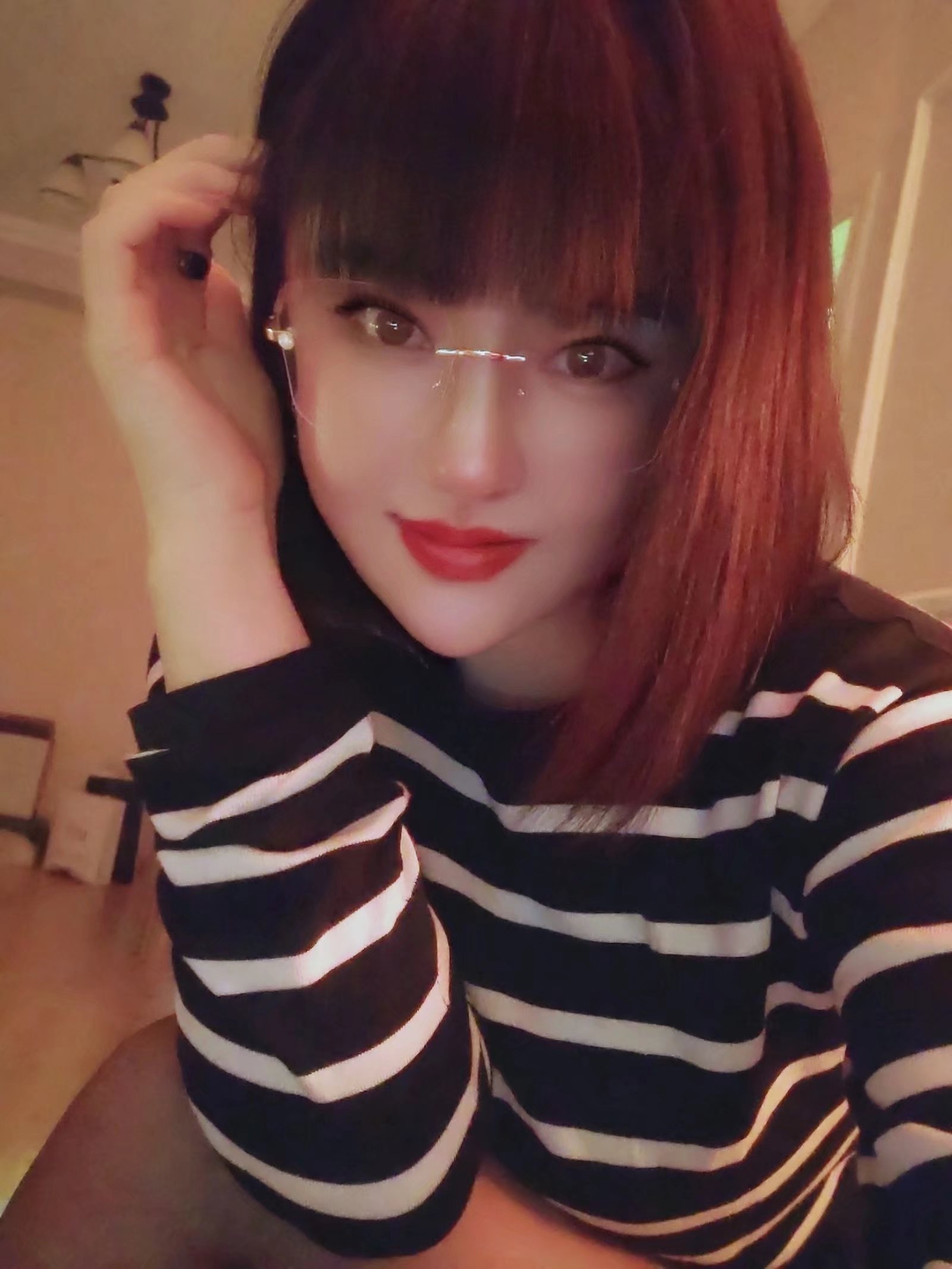 欧美范的漂亮老师